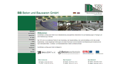 Desktop Screenshot of bbbeton.de